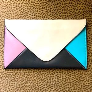Leather clutch🦄